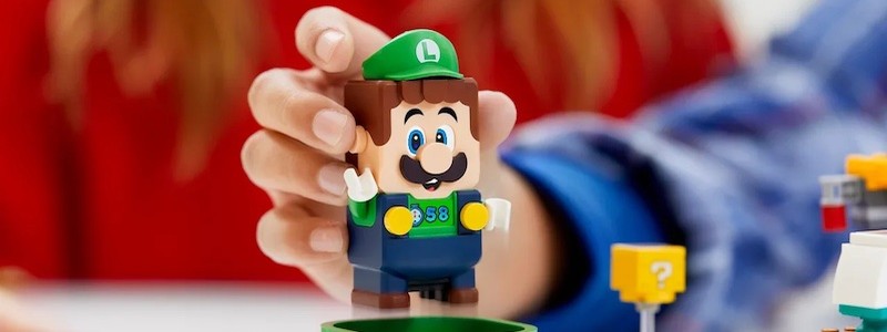Представлен набор LEGO Super Mario с Луиджи