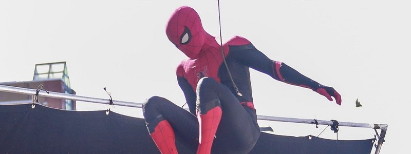 Съемки «Человека-паука: Вдали от дома» завершены фото новым костюм