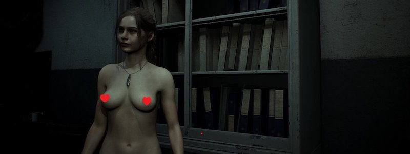 Новый мод делает Клэр полностью голой в Resident Evil 2
