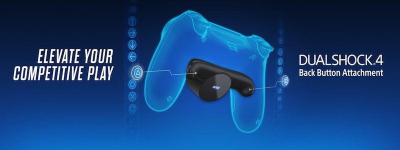 DualShock 4 получил дополнительные кнопки с Back Button Attachment