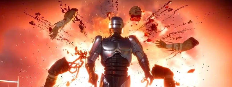 Тизер кастомизации Робокопа из Mortal Kombat 11: Aftermath