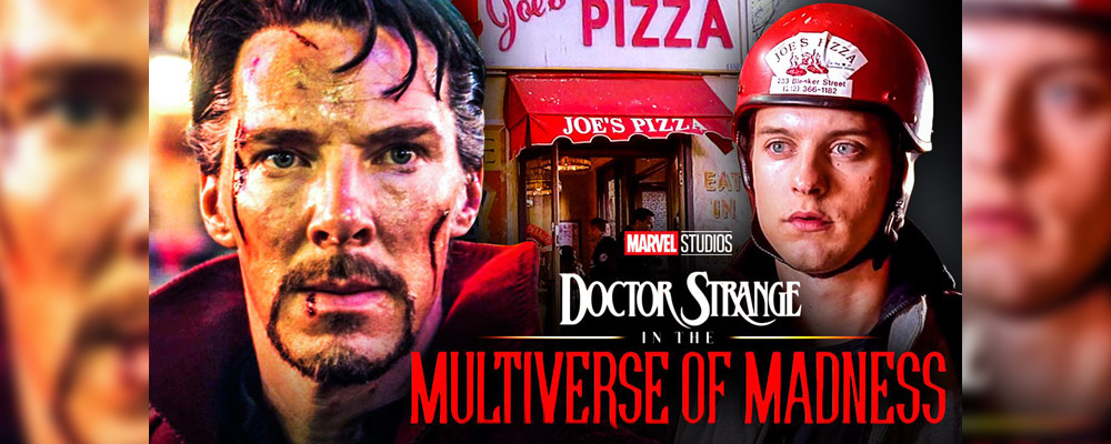 Актер тизерит сцену в пиццерии в «Докторе Стрэндже и мультивселенная безумия»