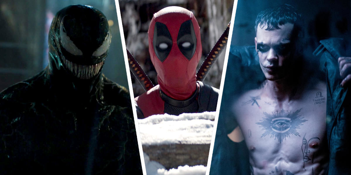 Все фильмы о супергероях 2024 года - по рейтингу ожидания