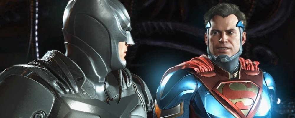 Супермен и Бэтмен на первом кадре экранизации Injustice